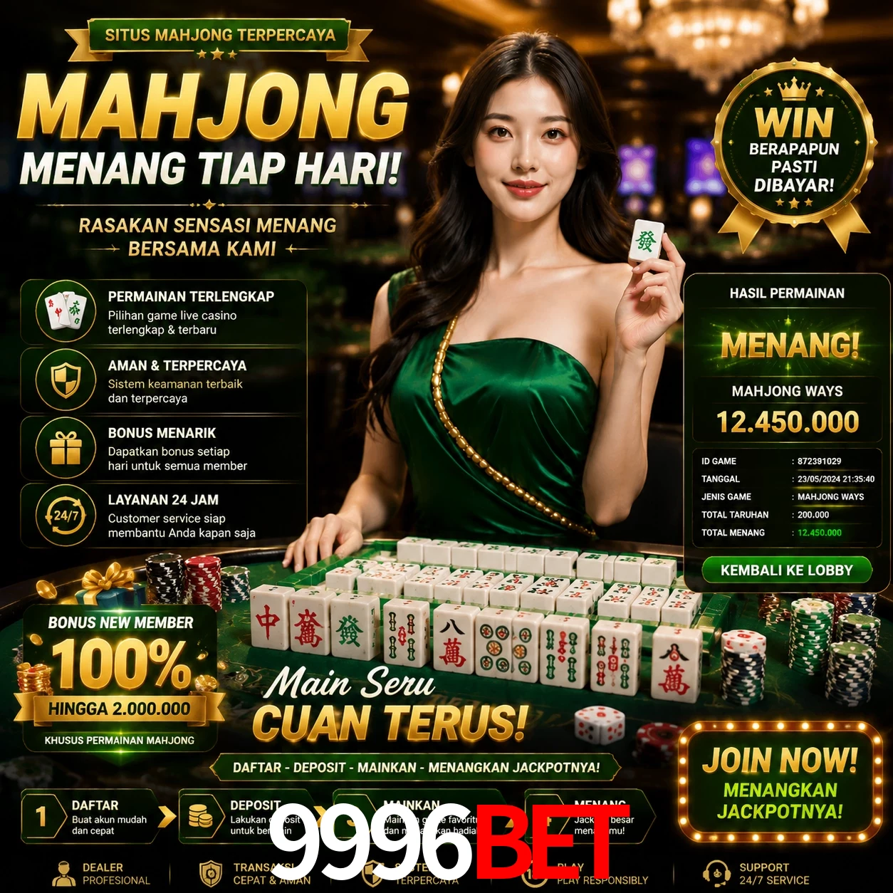 Cashback VIP 9996bet - reembolso semanal